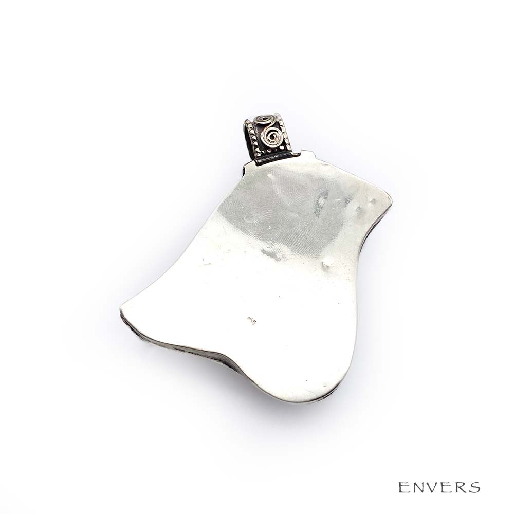 Pendentif Turquoise - Corail
