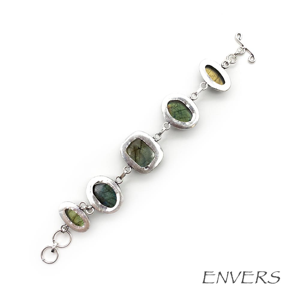 Bracelet Labradorite Naturelle – Énergie et Élégance