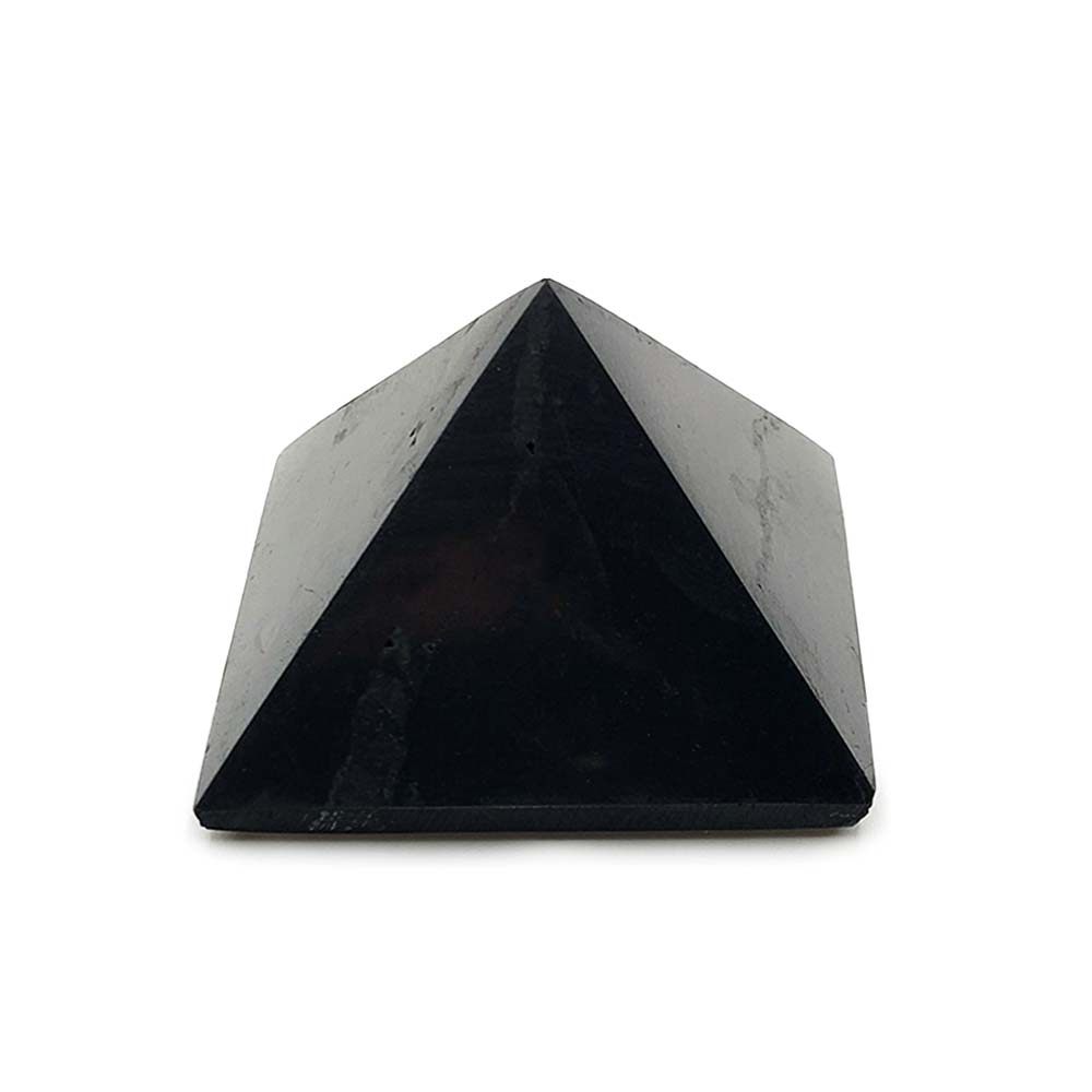 Pyramide en Shungite Brillante - 5 cm