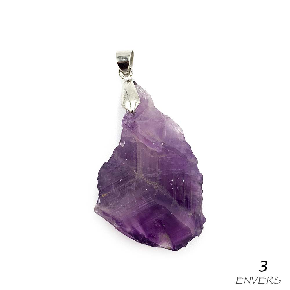 Pendentif Améthyste Brute