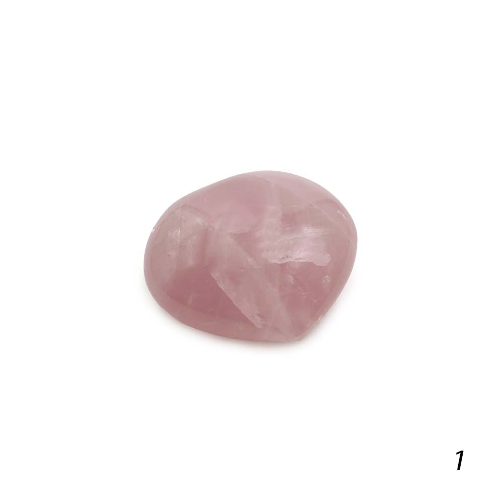 Coeur en Quartz Rose