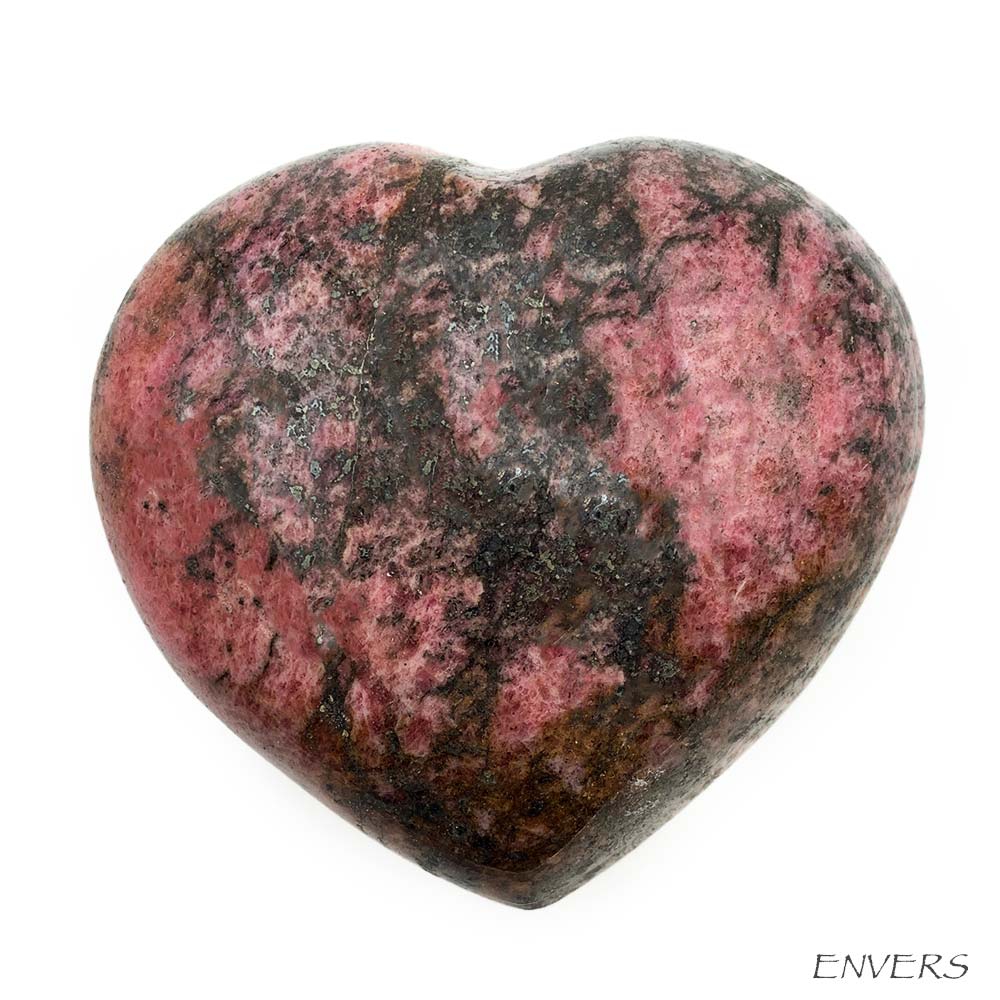 Coeur en Rhodonite - 10 cm