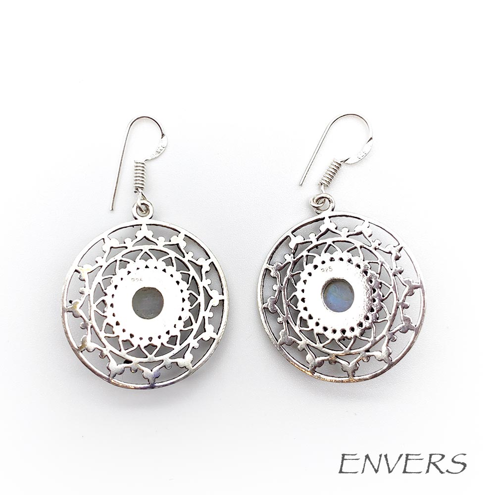 Boucles d'oreilles Pierre de Lune
