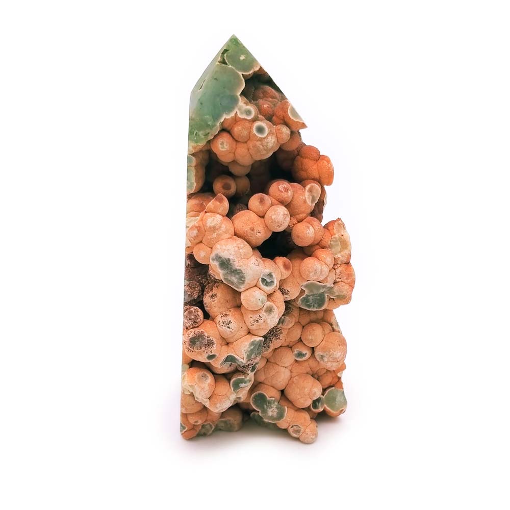 Obélisque d'Agate grappe semi polie