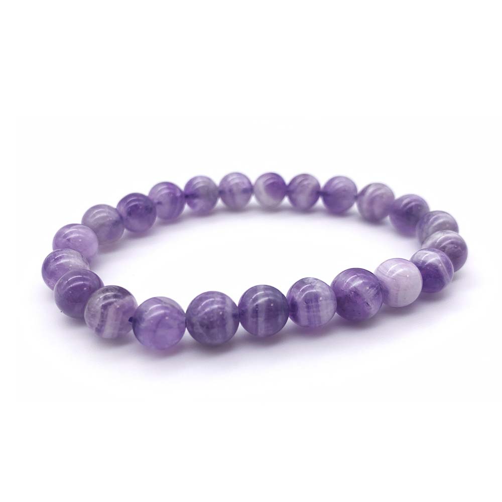 Bracelet Améthyste Chevron