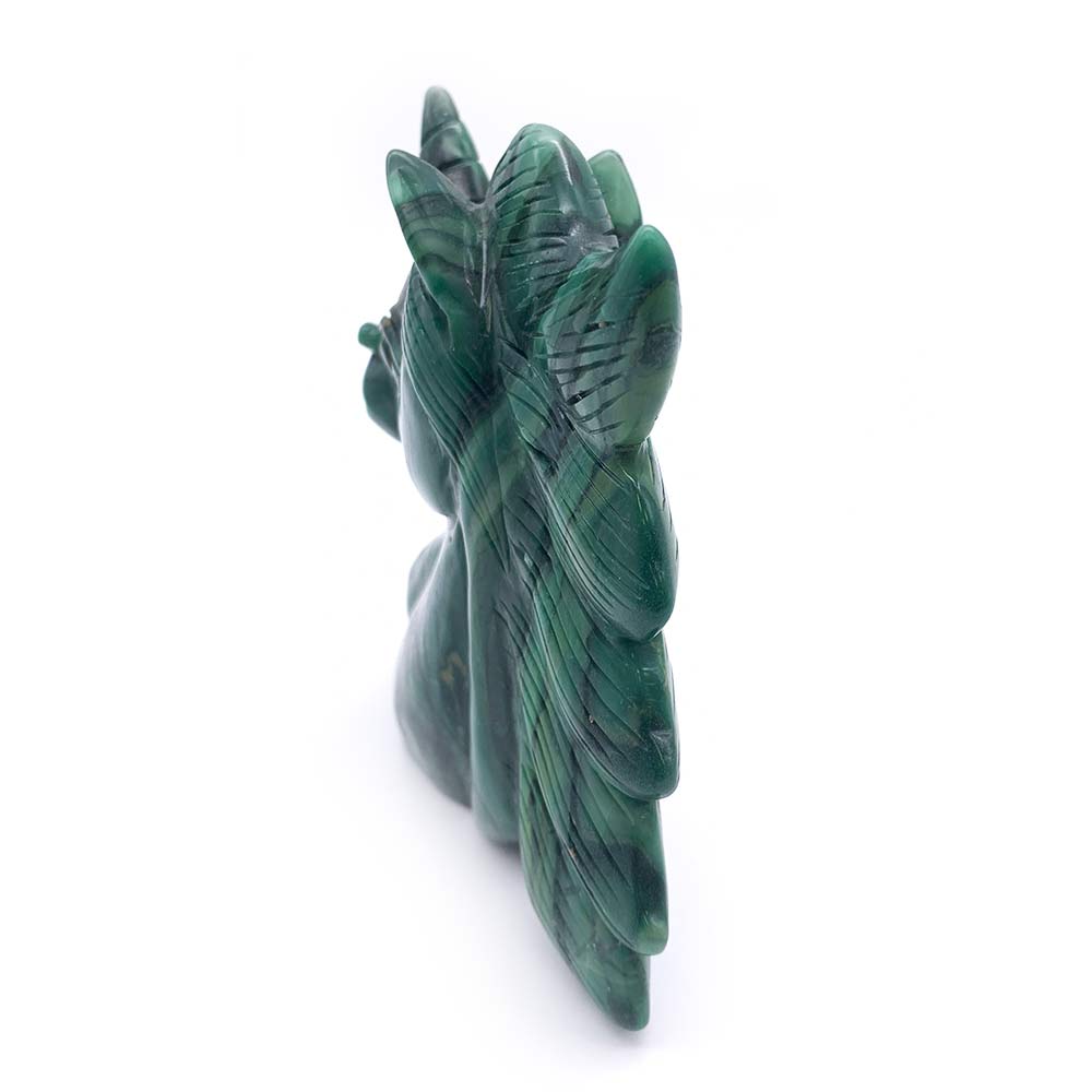Licorne en Agate Verte