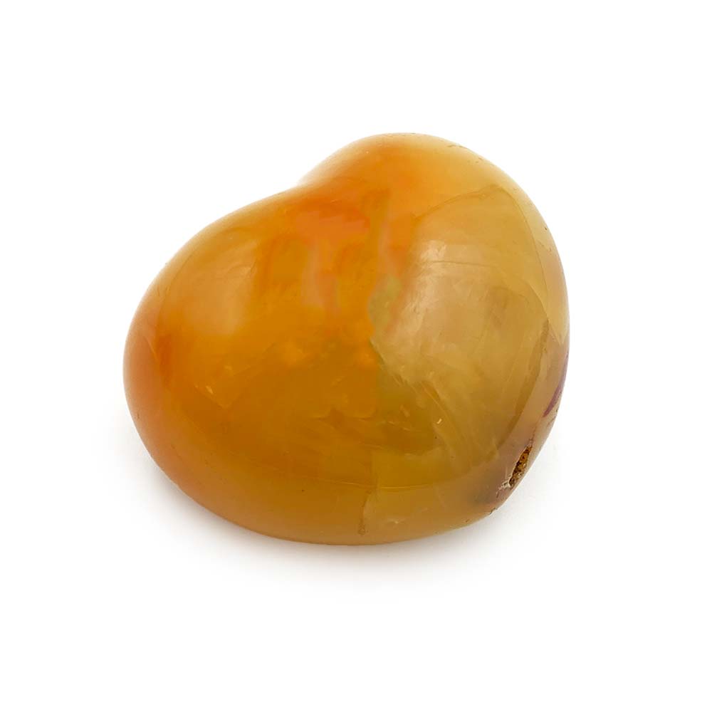 Coeur Cornaline - 4 cm