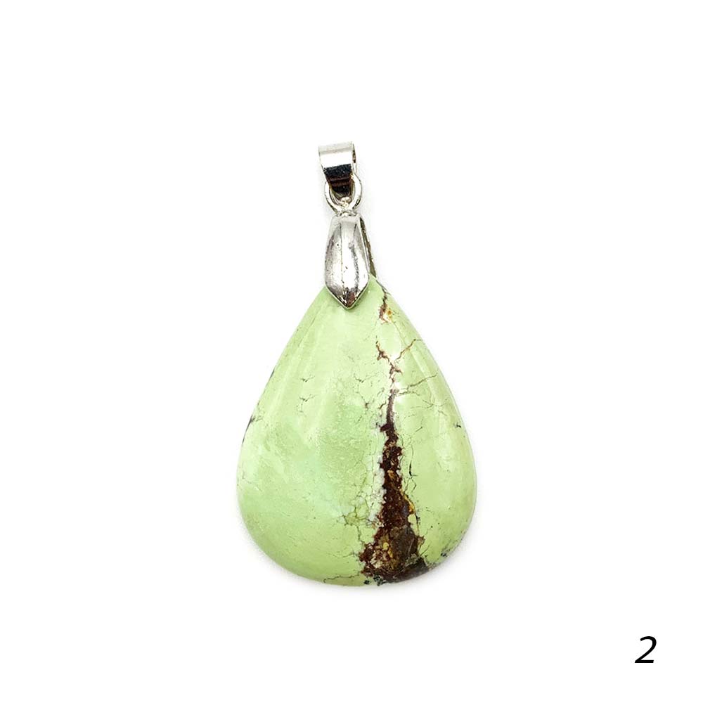 Pendentif Chrysoprase Citron