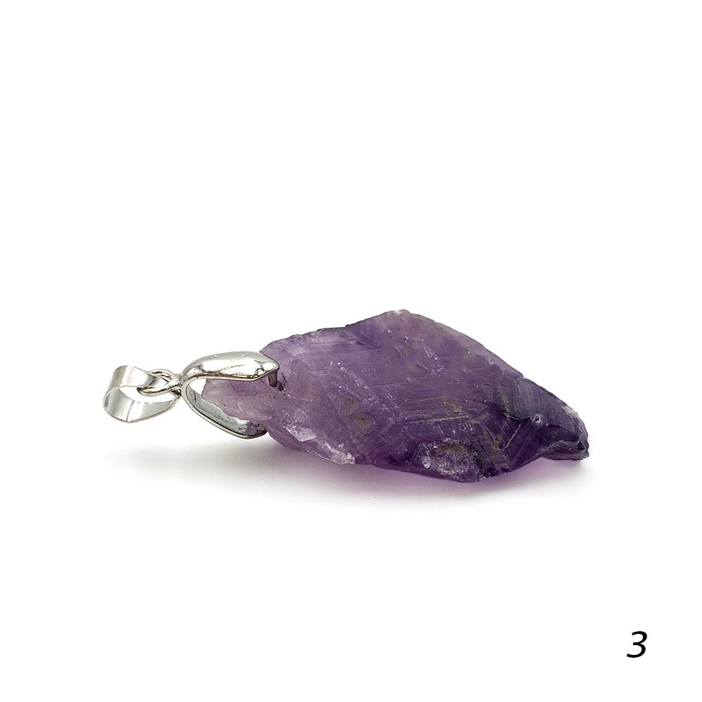 Pendentif Améthyste Brute