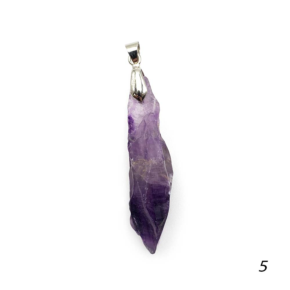 Pendentif Améthyste Brute