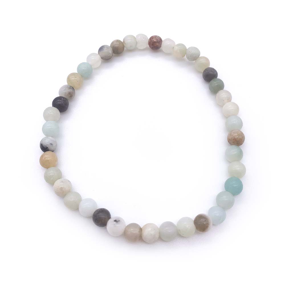 Bracelet en Amazonite Multicolore