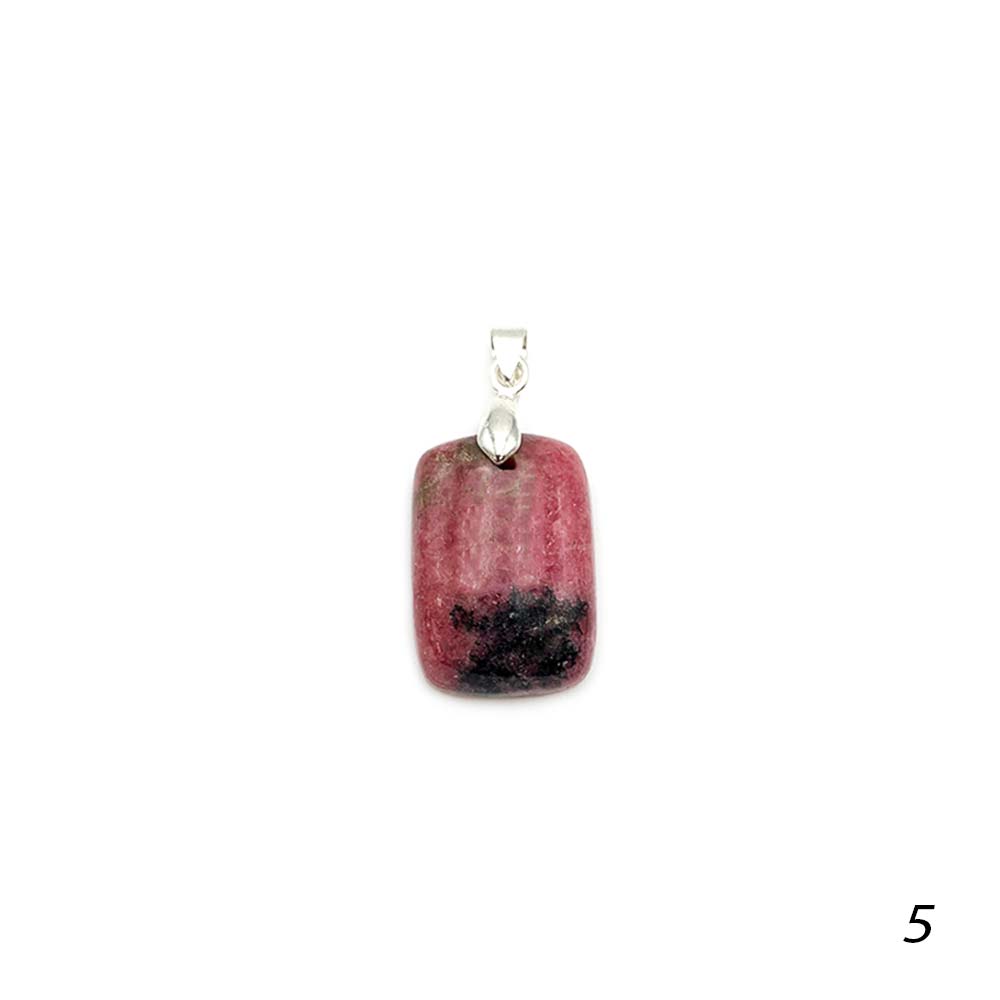 Pendentif Rhodonite