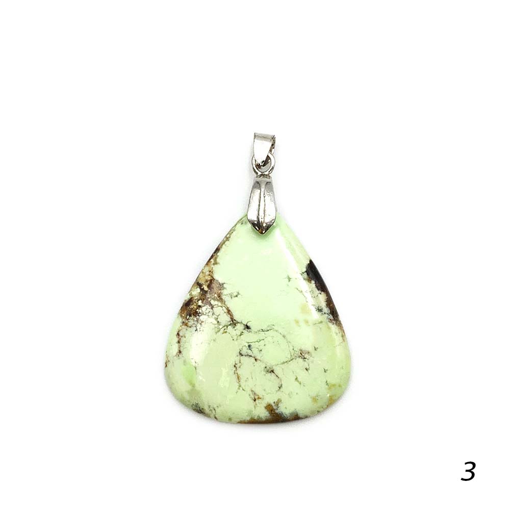 Pendentif Chrysoprase Citron