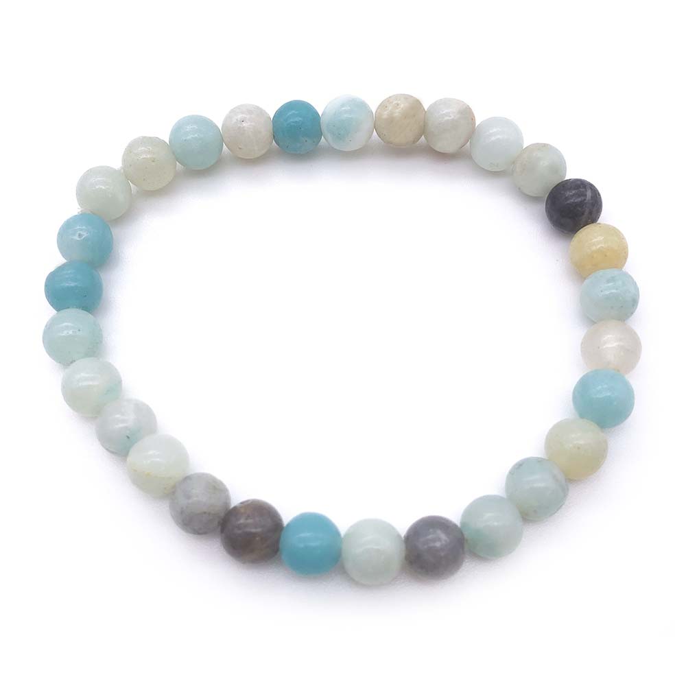 Bracelet en Amazonite Multicolore