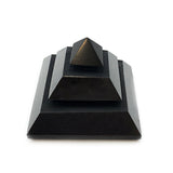 Pyramide Saqqarah en Shungite Brillante - 7 cm