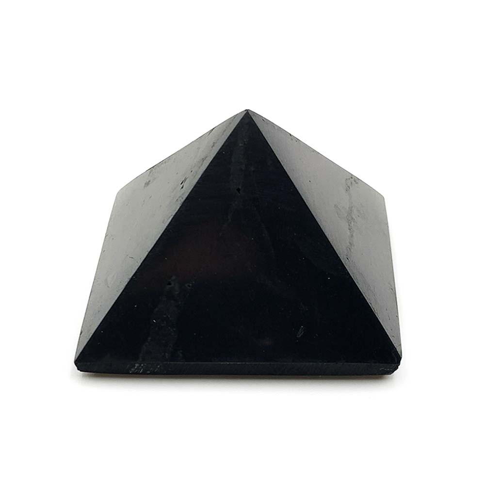 Pyramide en Shungite Mate - 7 cm