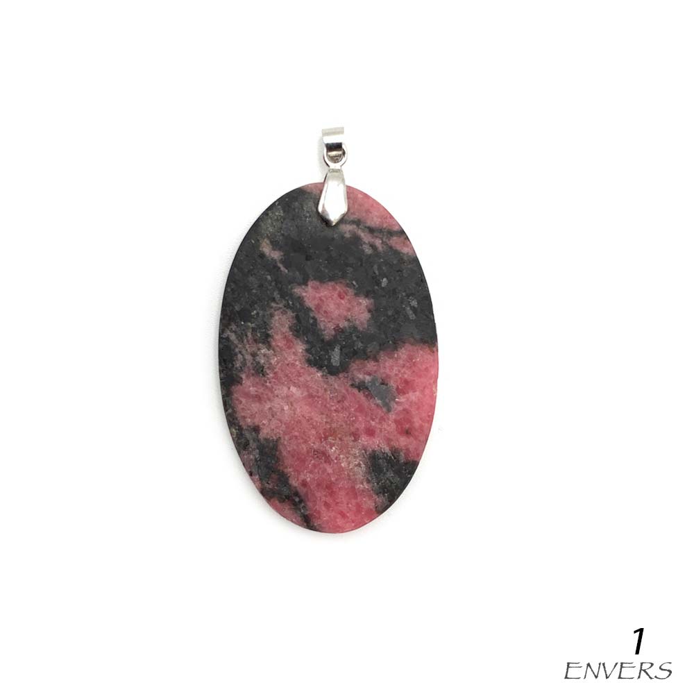 Pendentif Rhodonite