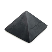 Pyramide en Shungite Brillante - 7 cm