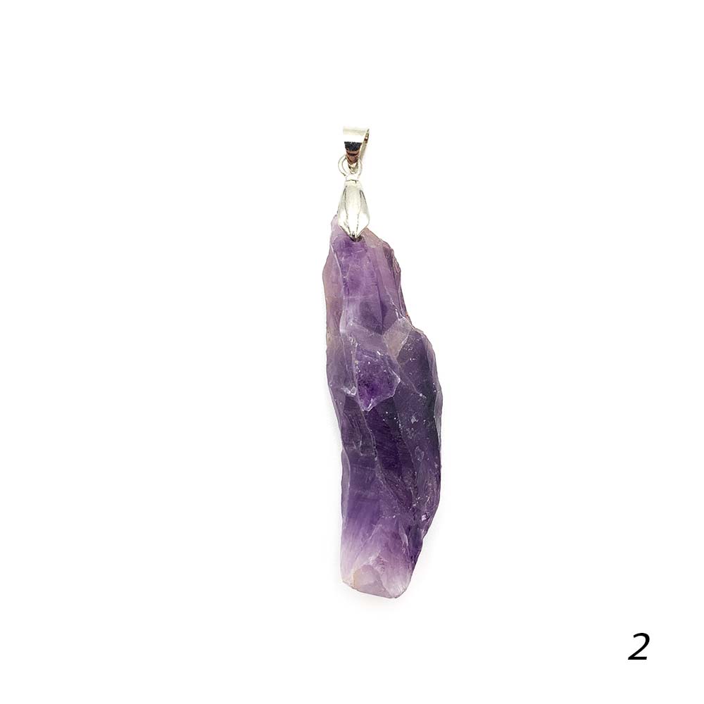 Pendentif Améthyste Brute