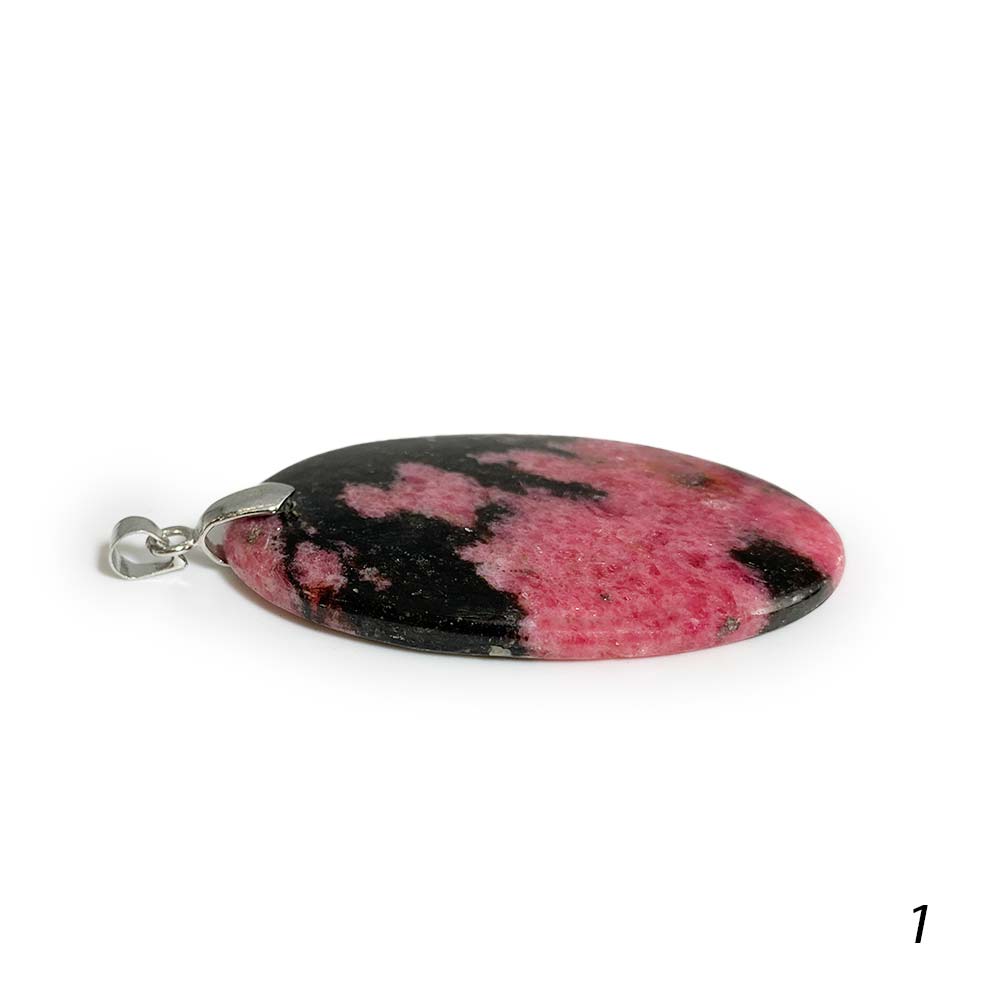 Pendentif Rhodonite