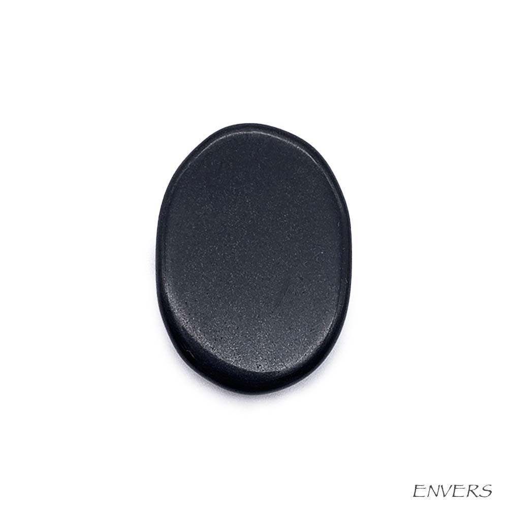 Tourmaline Noire gravée avec des symboles Reïki