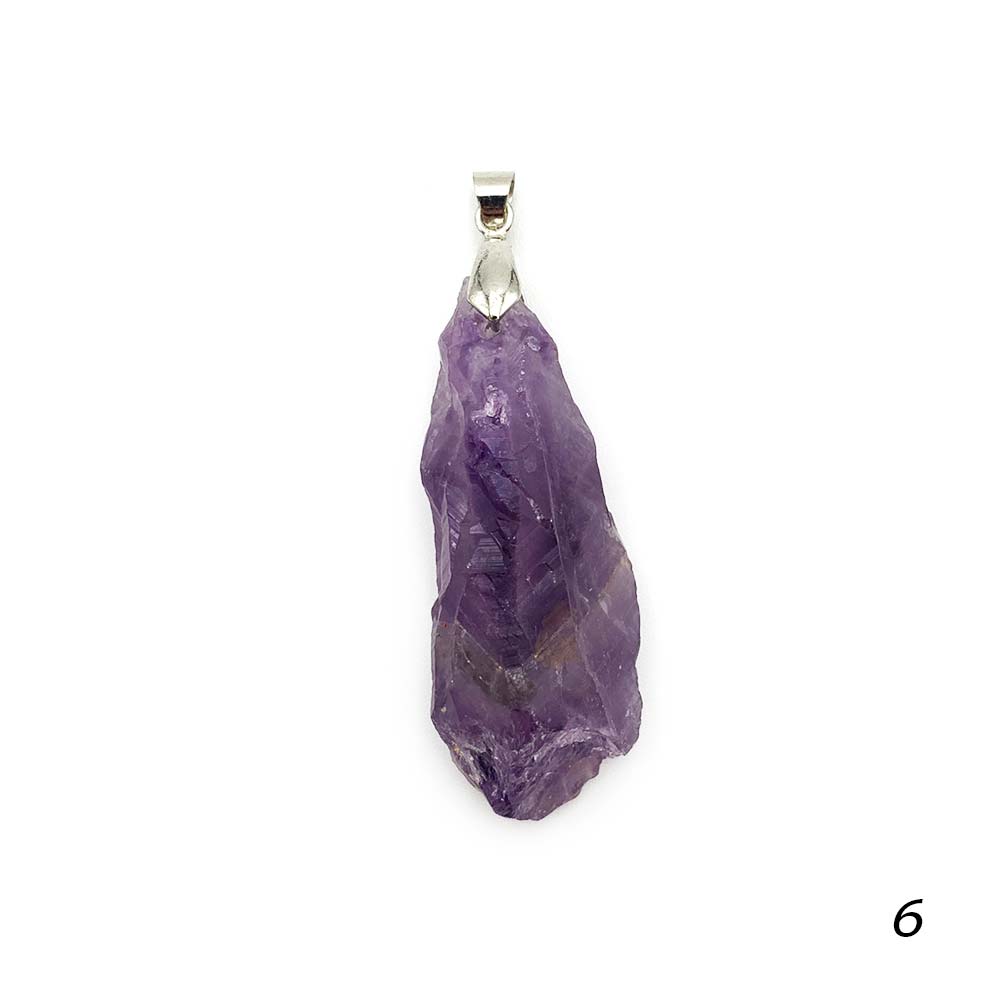 Pendentif Améthyste Brute