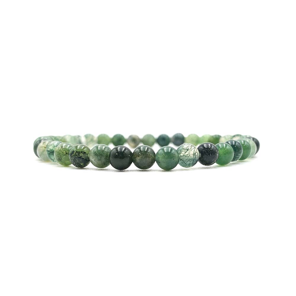 Bracelet Agate Mousse Petite Taille - Enfant