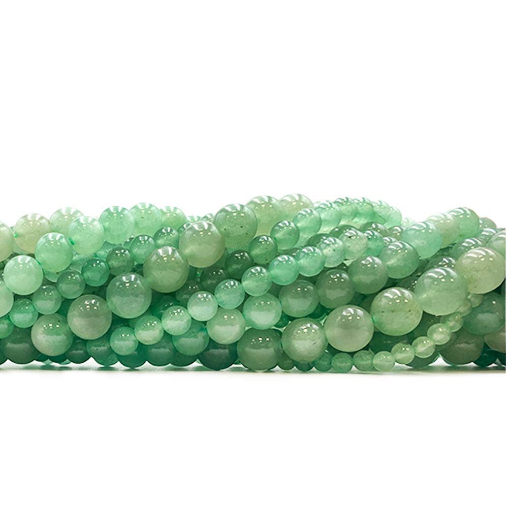 Fil de Perles Aventurine Verte