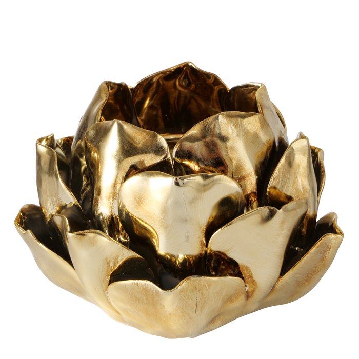 Bougeoir Fleur Dorée
