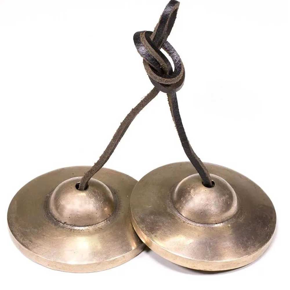 Cymbales / Tingsha (son ++) - 6,5 cm de diamètre