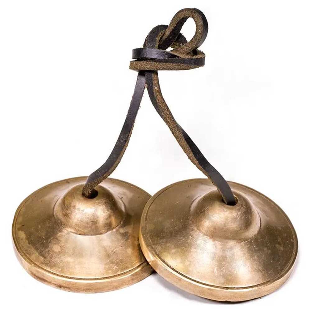 Cymbales / Tingsha - 6 cm de diamètre