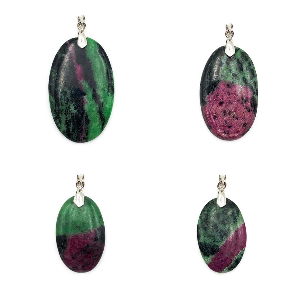 Pendentif Rubis Zoïsite