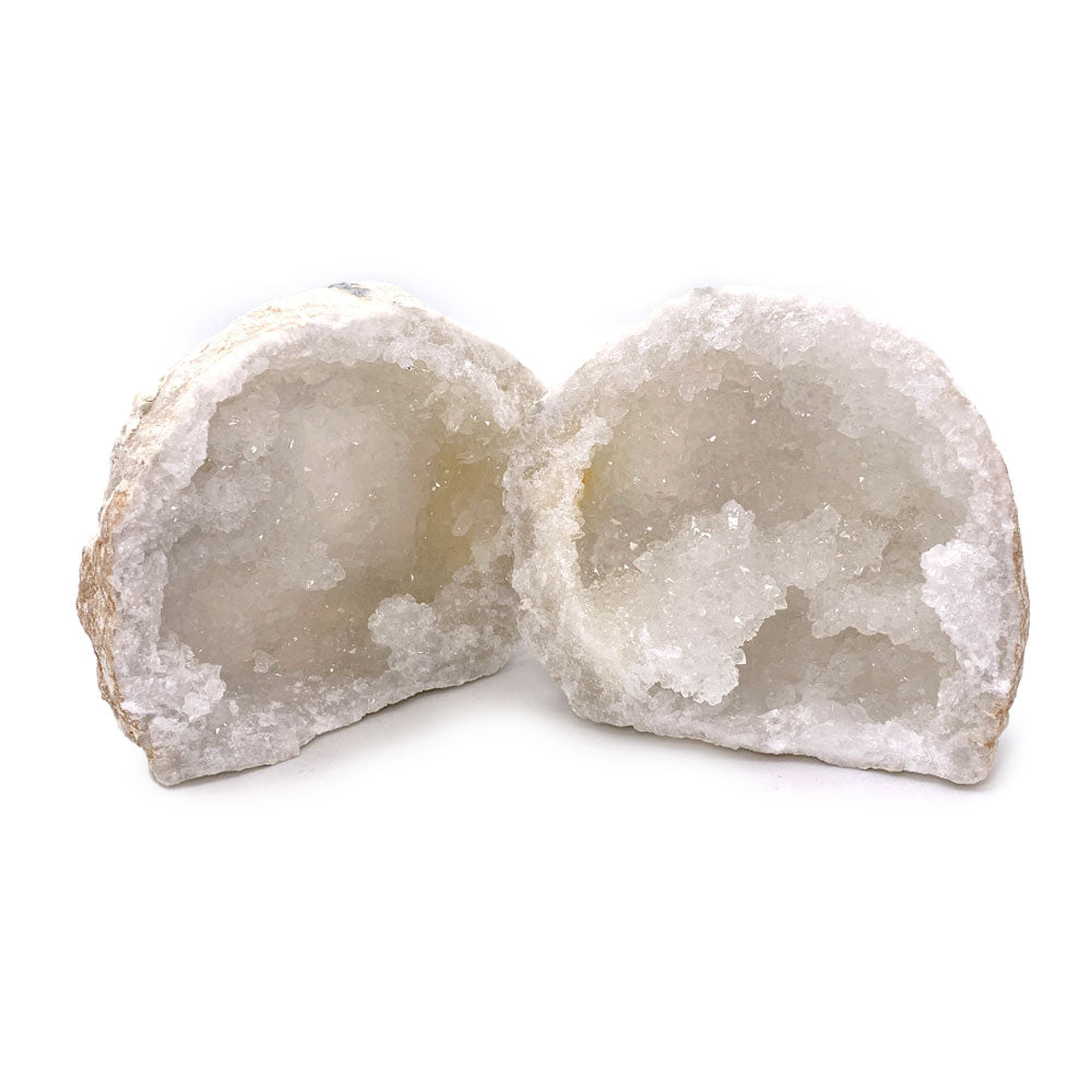 Géode de Quartz Blanc - 9 à 11 cm