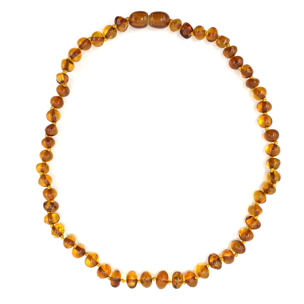 Collier bébé en Ambre Véritable de la Baltique