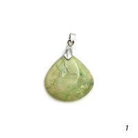 Pendentif Serpentine - Lizardite