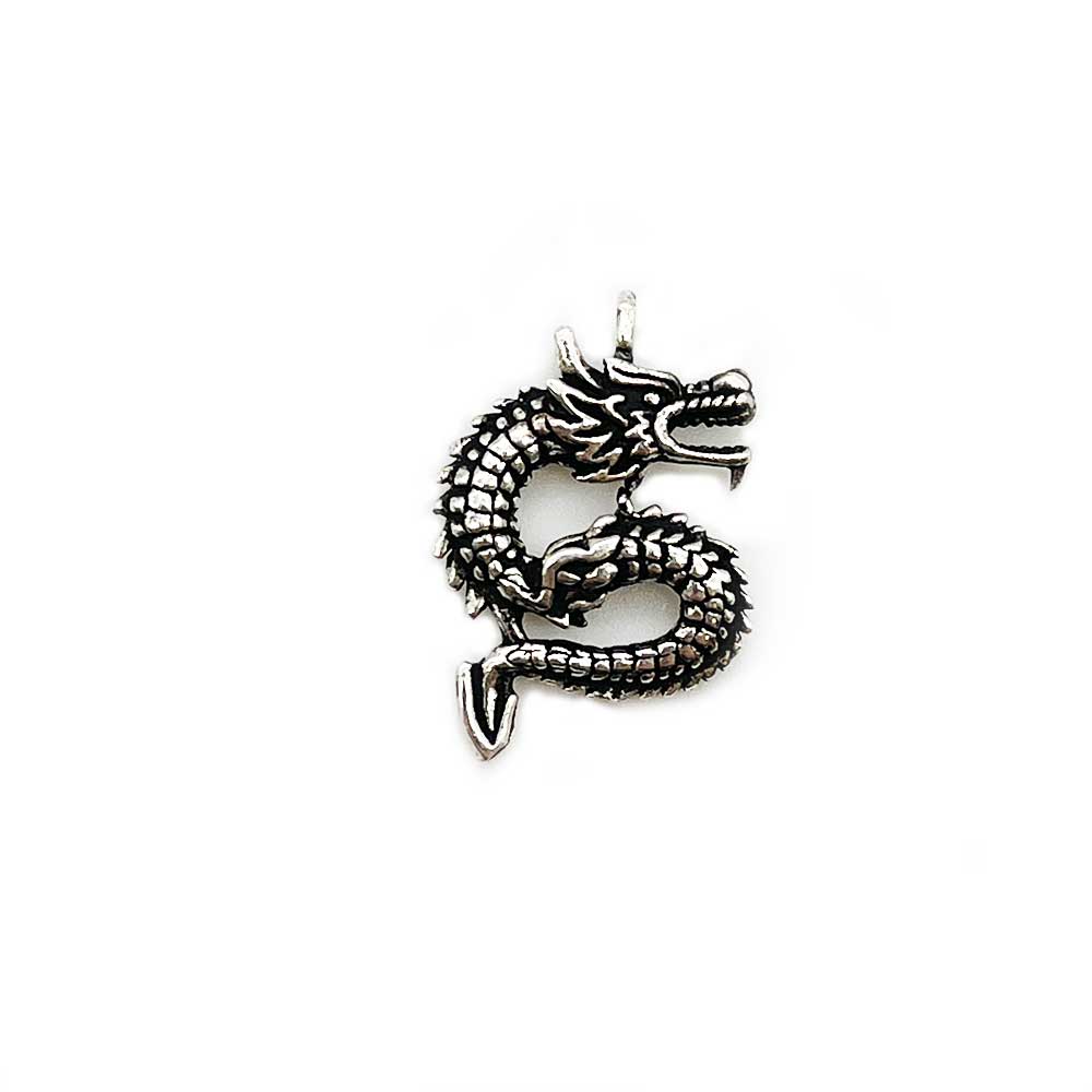Pendentif Dragon en Argent