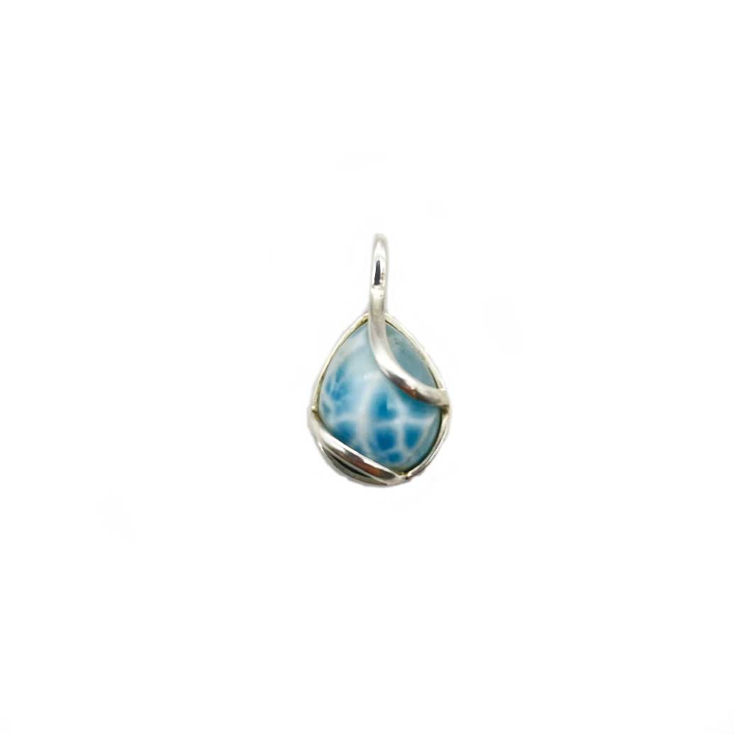 Pendentif Larimar en Argent