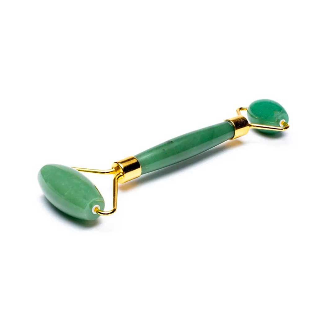 Rouleau de Massage Double en Aventurine