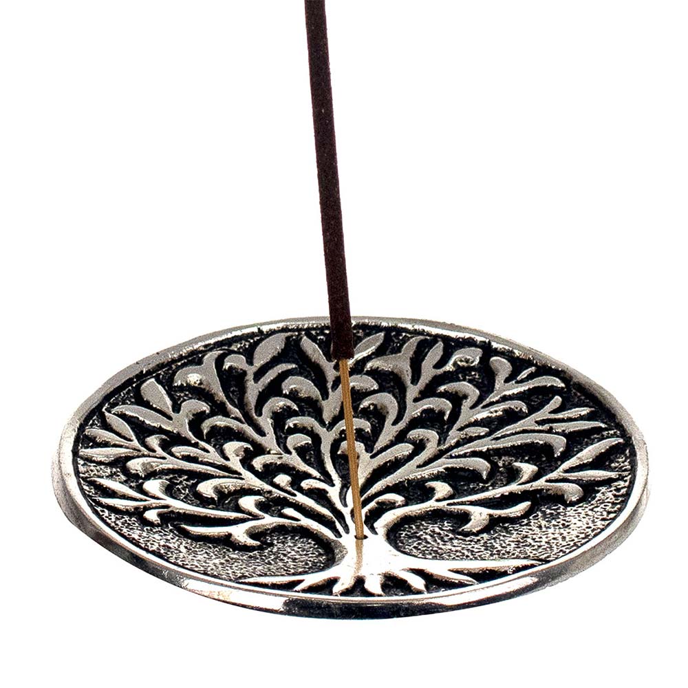 Encensoir Arbre de Vie en Métal - 10 cm