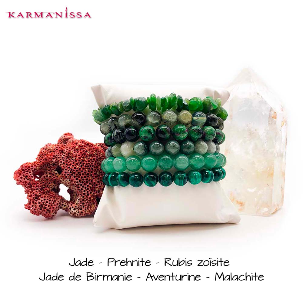 Bracelet Rubis Zoïsite
