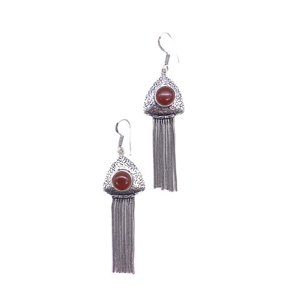 Boucles d'oreilles Cornaline