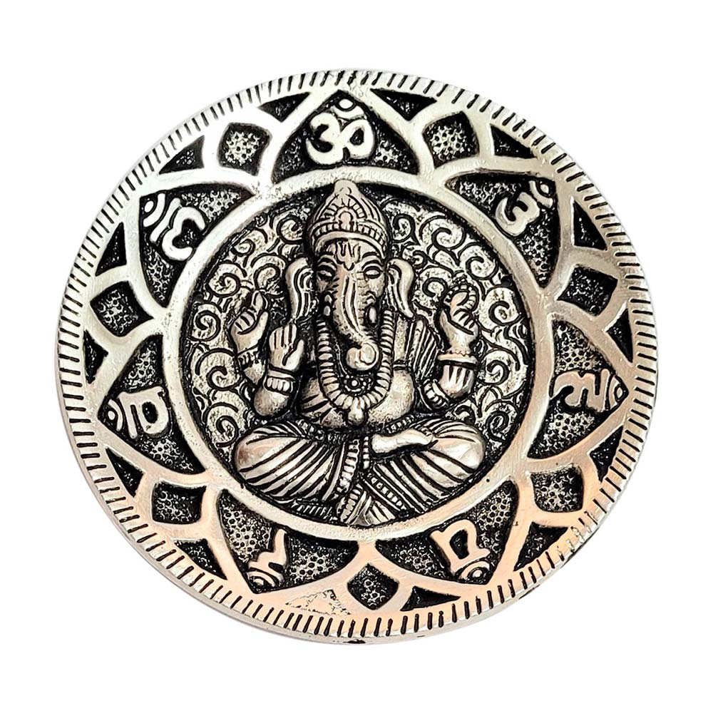 Encensoir Ganesh en Métal - 12 cm