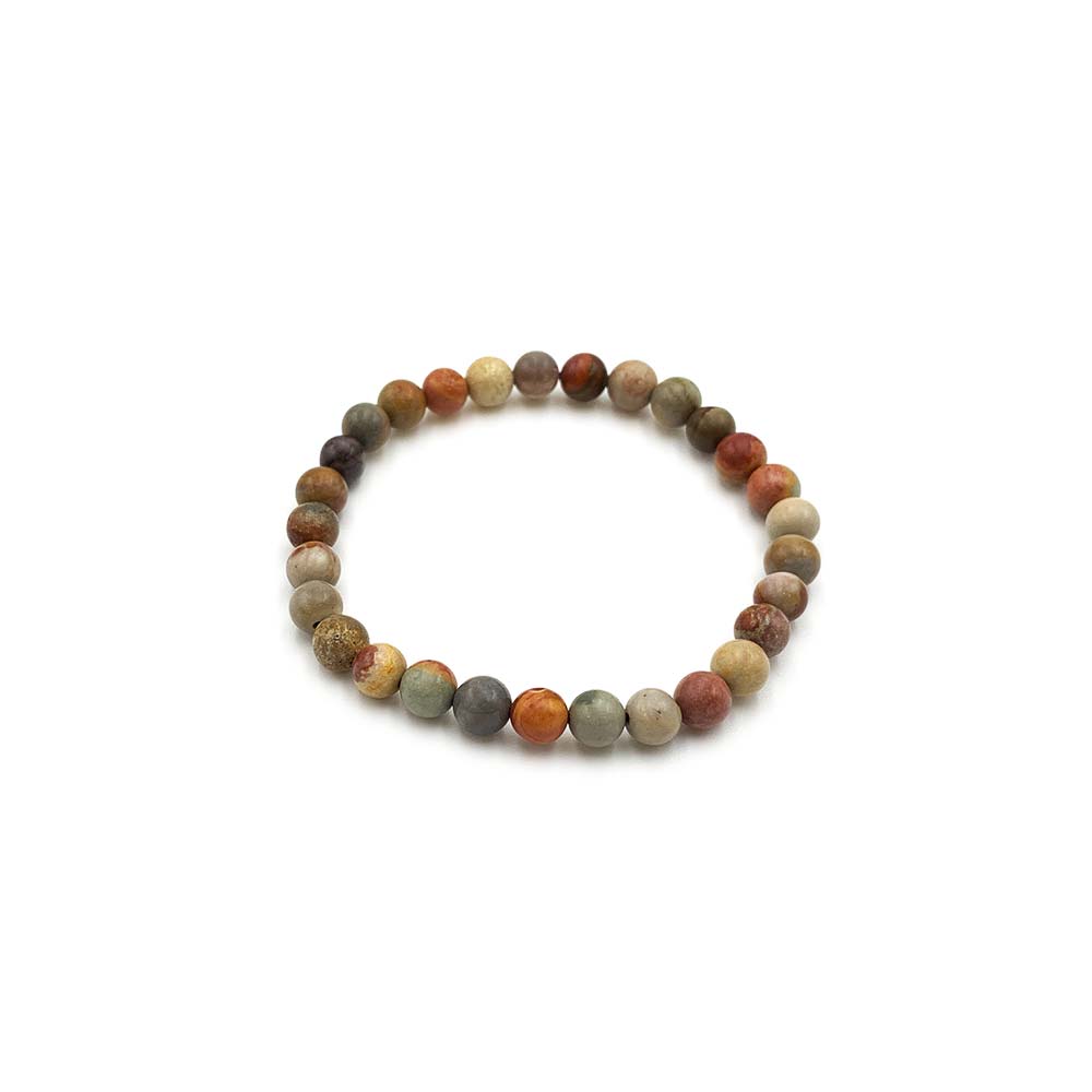 Bracelet Jaspe Polychrome