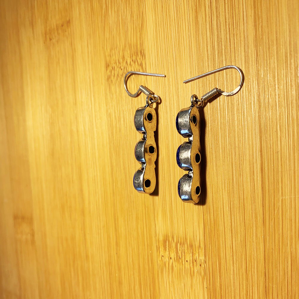 Boucles d'oreilles Lapis-Lazuli