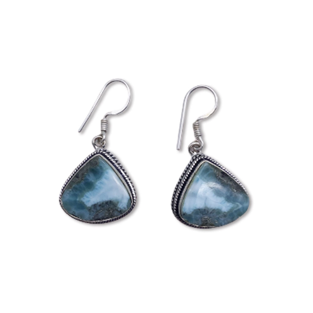 Boucles d'oreilles Larimar