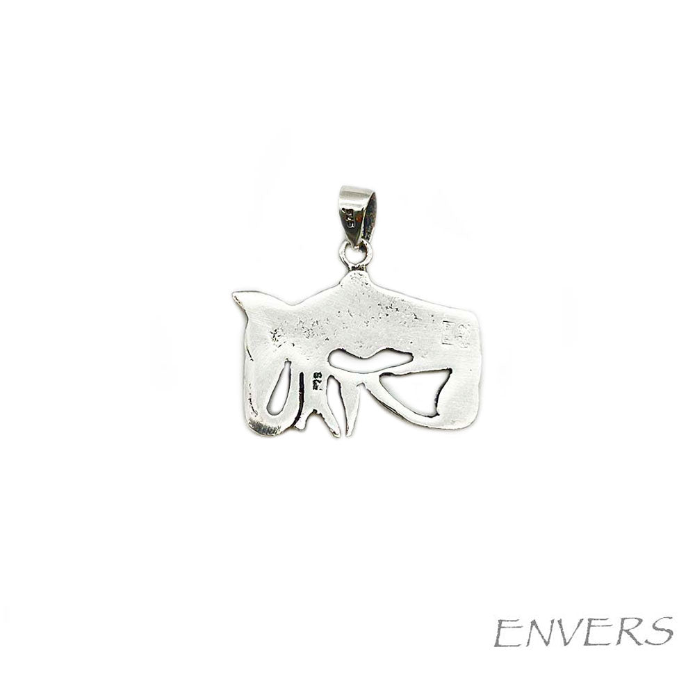 Pendentif Oeil d'Horus en Argent