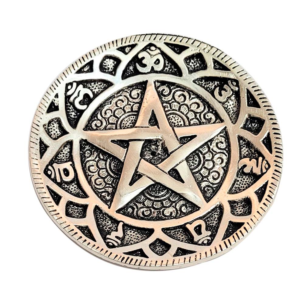 Encensoir Pentacle en Métal - 12 cm