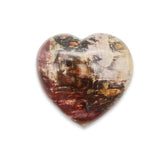 Coeur en Bois Fossilisé - 9 cm