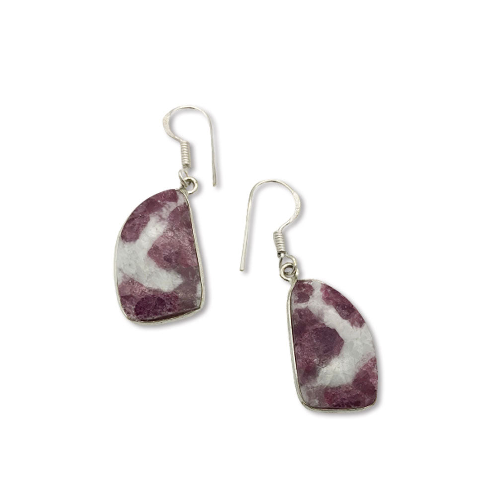 Boucles d'Oreilles Rubellite